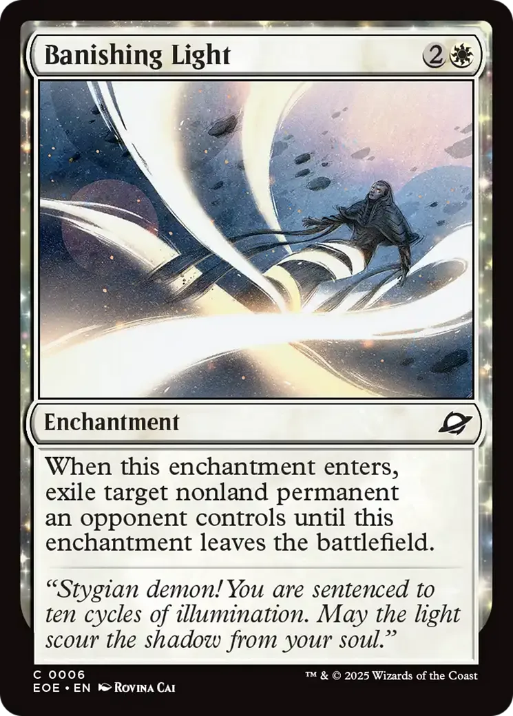 Banishing Light from Edge of Eternities - Magic: The Gathering