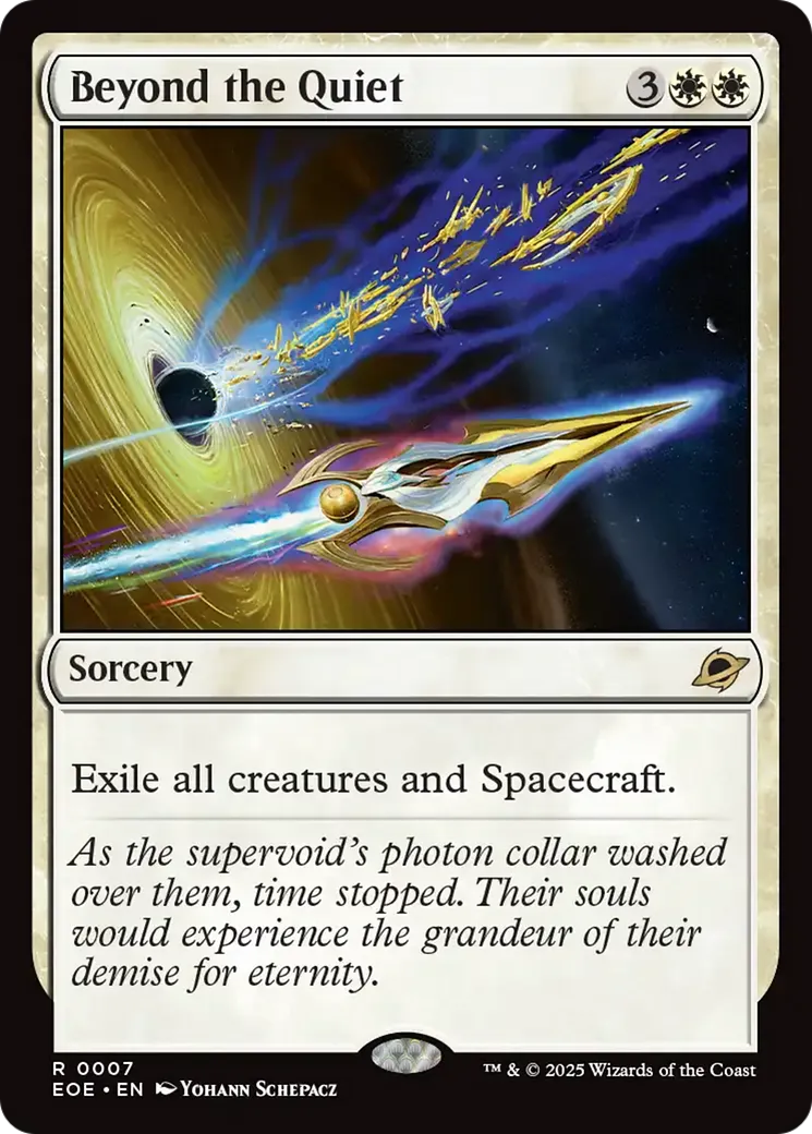 Beyond the Quiet — Edge of Eternities — Magic: The Gathering