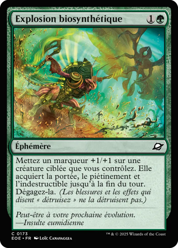Explosion biosynthétique — Edge of Eternities — Magic: The Gathering