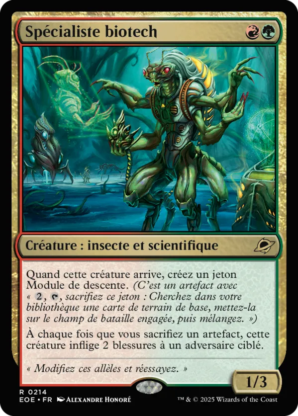 Spécialiste biotech — Edge of Eternities — Magic: The Gathering