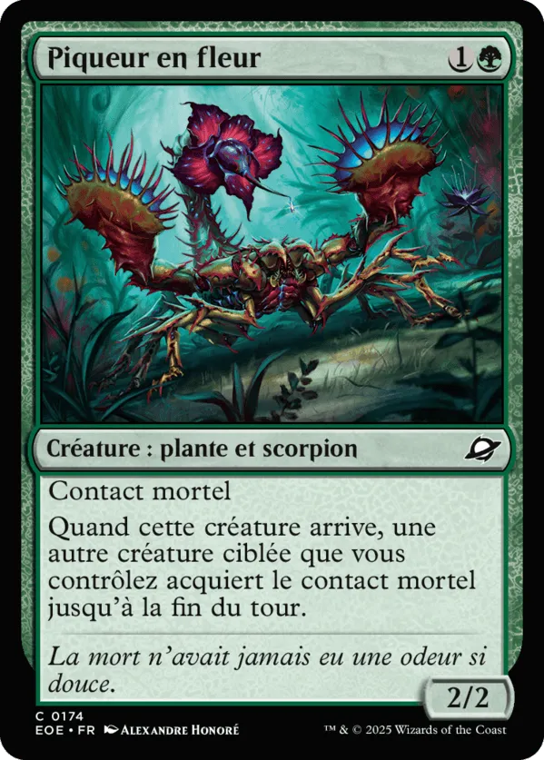 Piqueur en fleur — Edge of Eternities — Magic: The Gathering