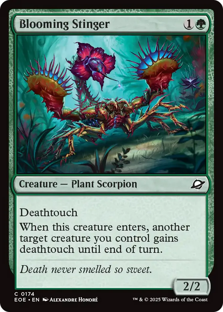Piqueur en fleur — Edge of Eternities — Magic: The Gathering