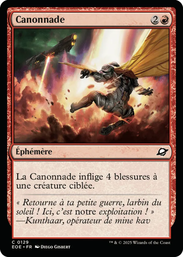 Canonnade — Edge of Eternities — Magic: The Gathering