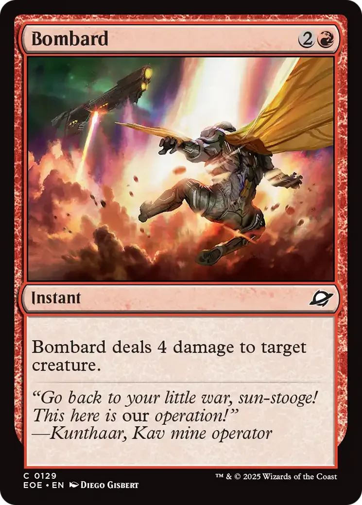 Bombard from Edge of Eternities - Magic: The Gathering