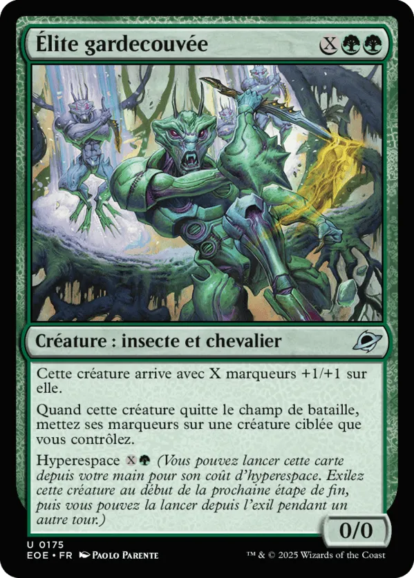 Élite gardecouvée — Edge of Eternities — Magic: The Gathering
