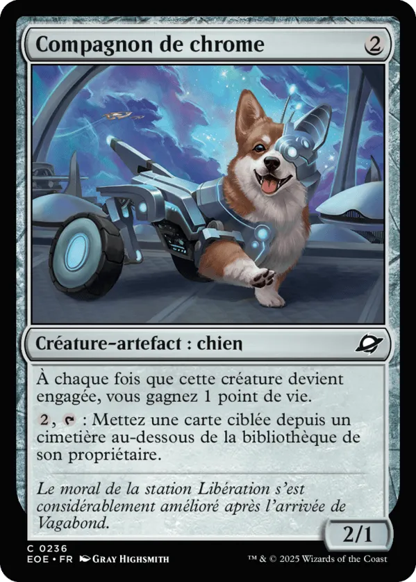 Compagnon de chrome — Edge of Eternities — Magic: The Gathering