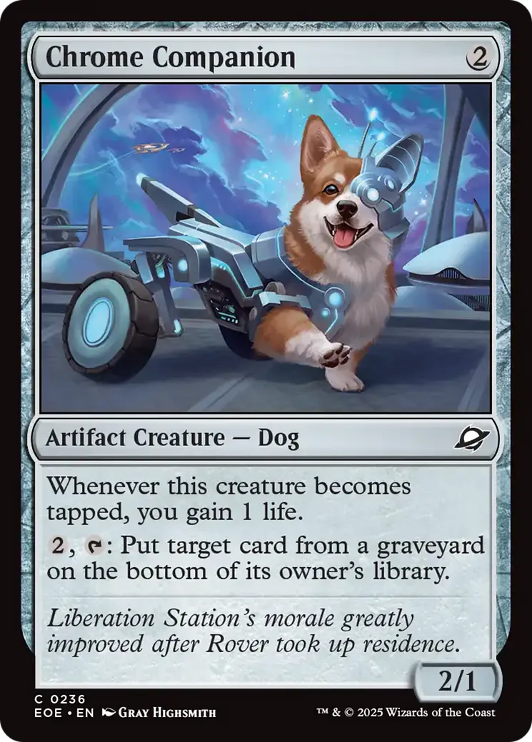 Chrome Companion — Edge of Eternities — Magic: The Gathering