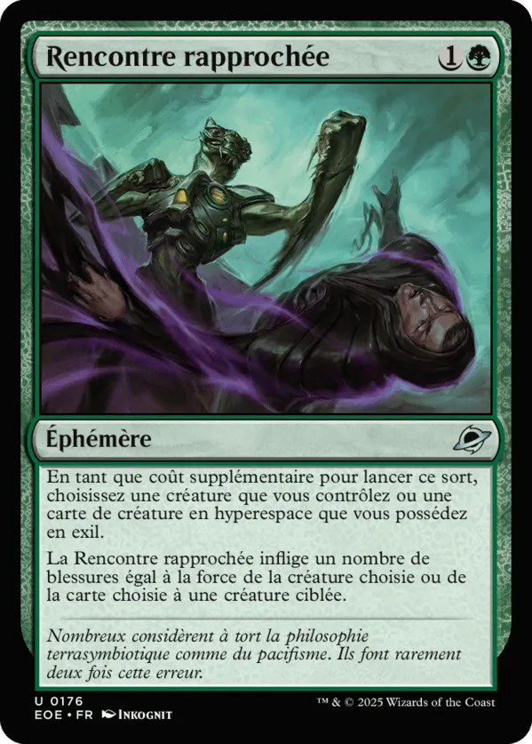 Rencontre rapprochée — Edge of Eternities — Magic: The Gathering