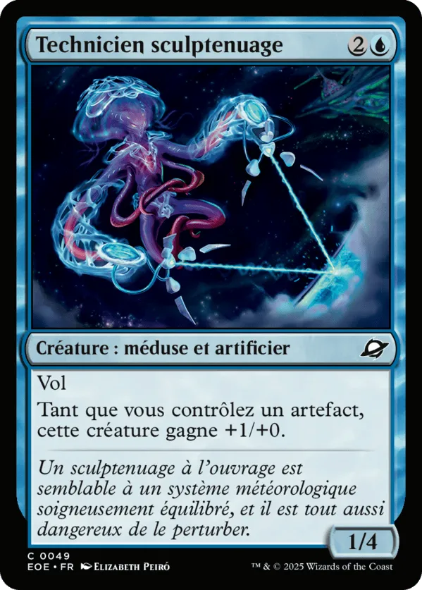 Technicien sculptenuage — Edge of Eternities — Magic: The Gathering
