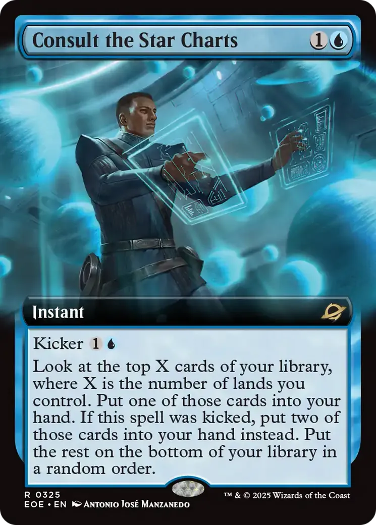 Consulter les cartes stellaires — Edge of Eternities — Magic: The Gathering