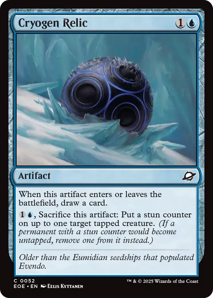 Cryogen Relic — Edge of Eternities — Magic: The Gathering