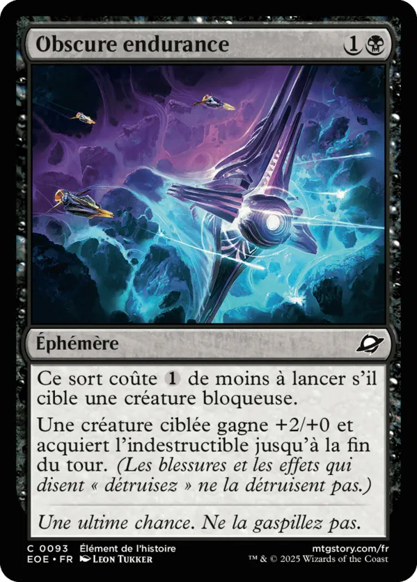 Obscure endurance — Edge of Eternities — Magic: The Gathering