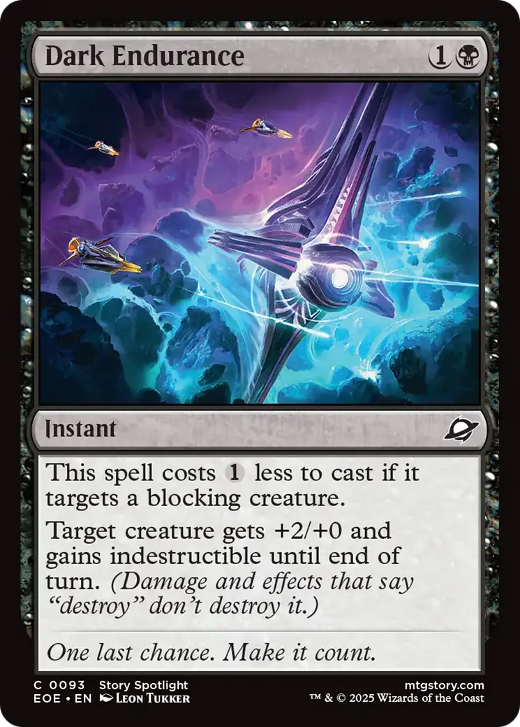 Obscure endurance — Edge of Eternities — Magic: The Gathering