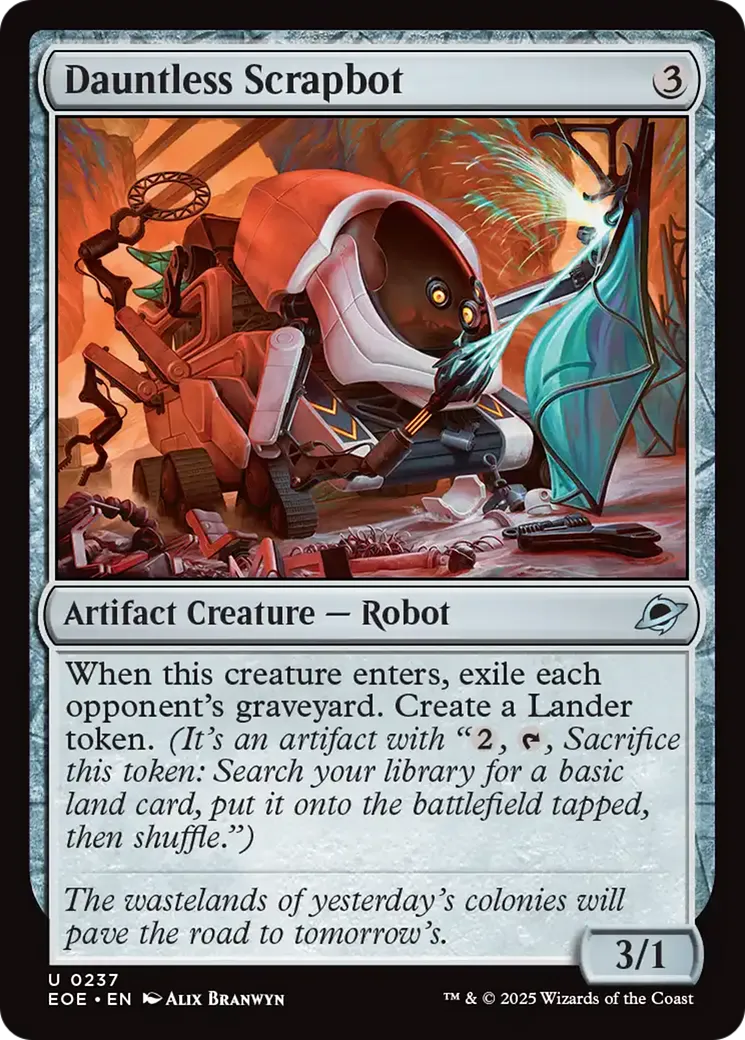 Dauntless Scrapbot — Edge of Eternities — Magic: The Gathering
