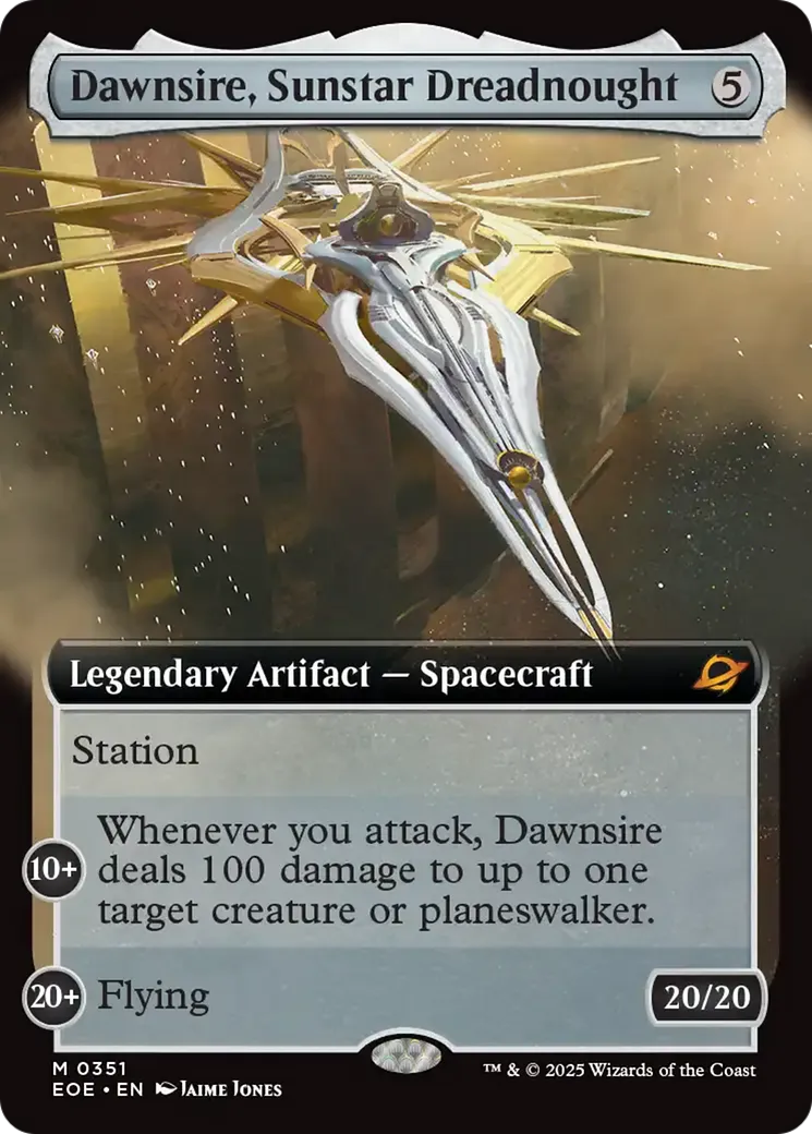 Dawnsire, Sunstar Dreadnought — Edge of Eternities — Magic: The Gathering