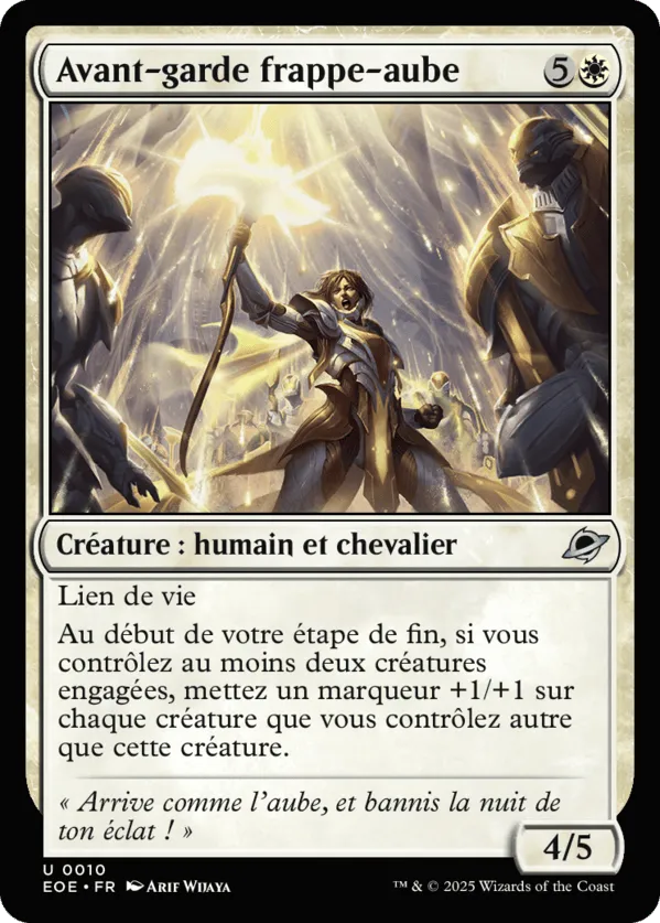 Avant-garde frappe-aube — Edge of Eternities — Magic: The Gathering