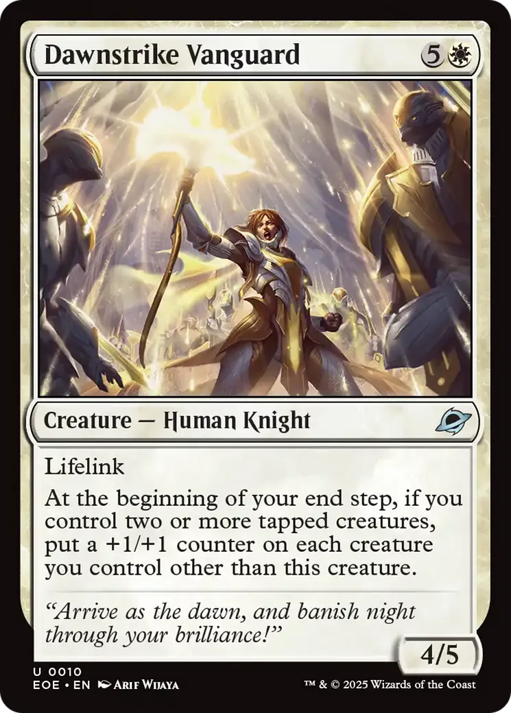 Avant-garde frappe-aube — Edge of Eternities — Magic: The Gathering