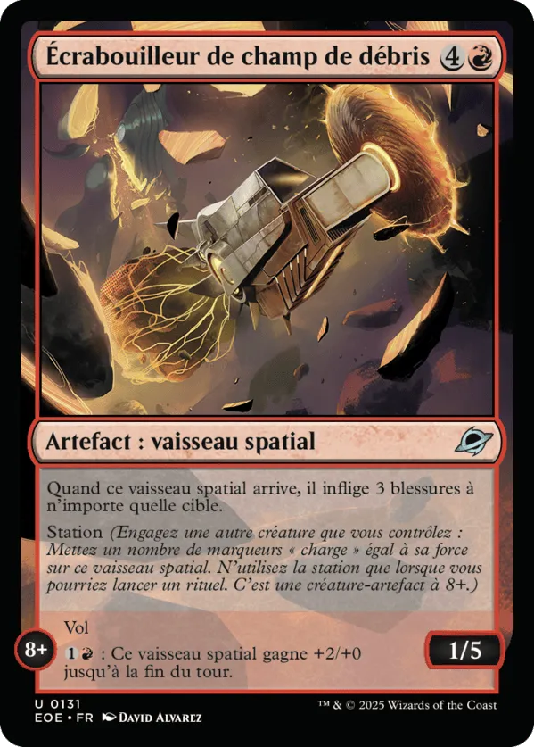 Écrabouilleur de champ de débris — Edge of Eternities — Magic: The Gathering