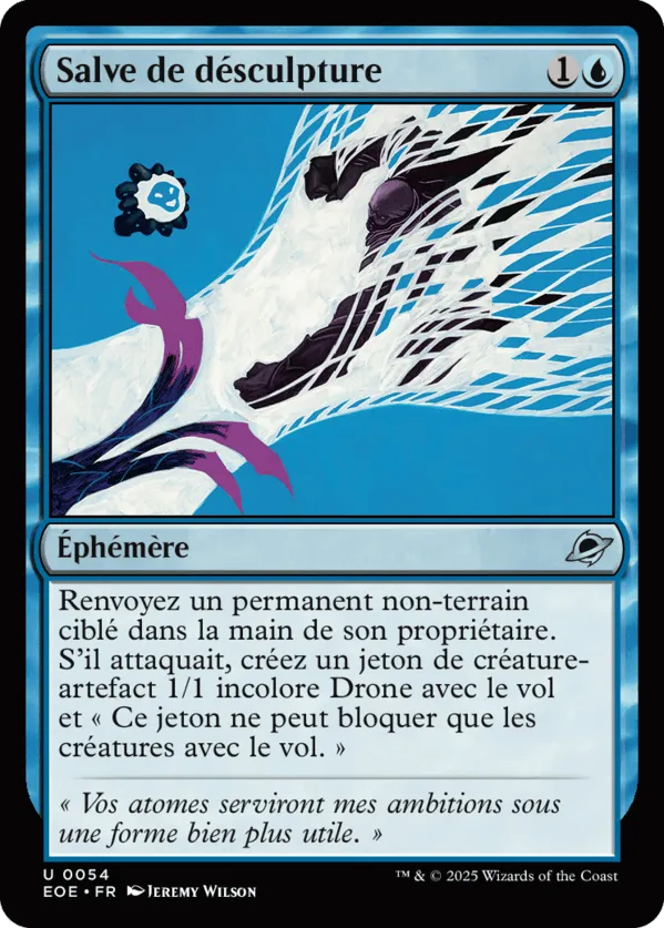 Salve de désculpture — Edge of Eternities — Magic: The Gathering