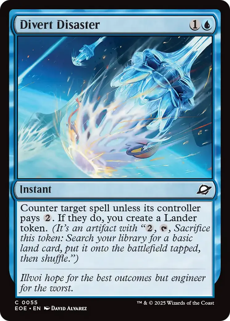 Divert Disaster — Edge of Eternities — Magic: The Gathering