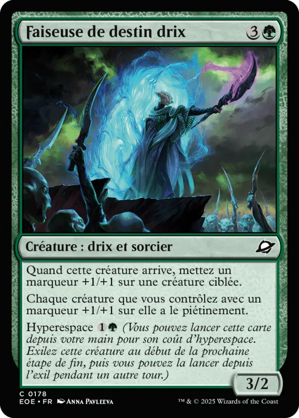 Faiseuse de destin drix — Edge of Eternities — Magic: The Gathering