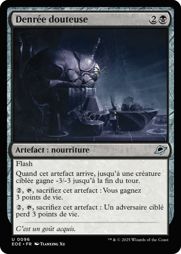 Denrée douteuse from Edge of Eternities - Magic: The Gathering