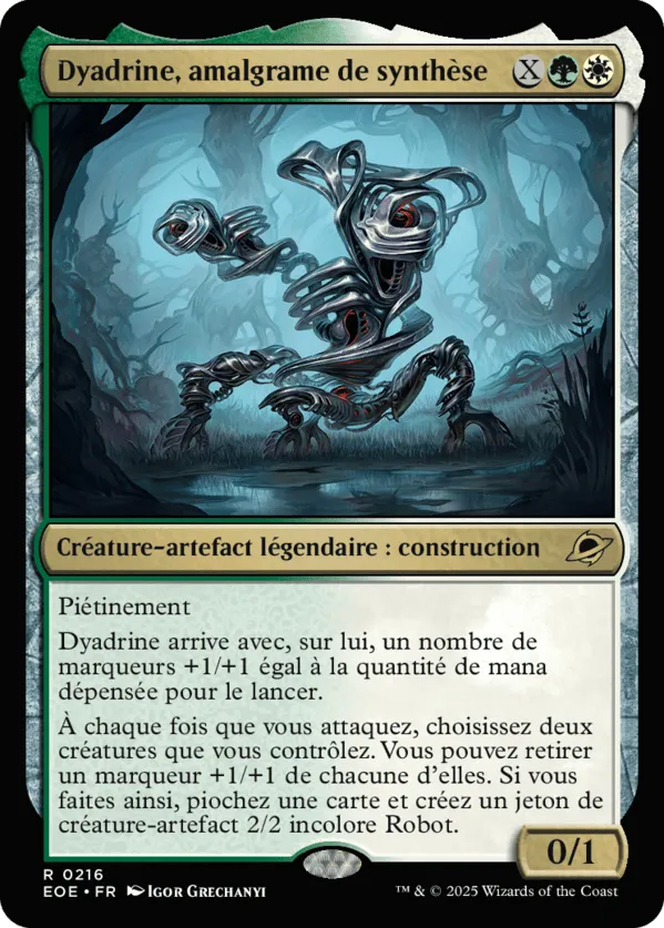 Dyadrine, amalgrame de synthèse — Edge of Eternities — Magic: The Gathering