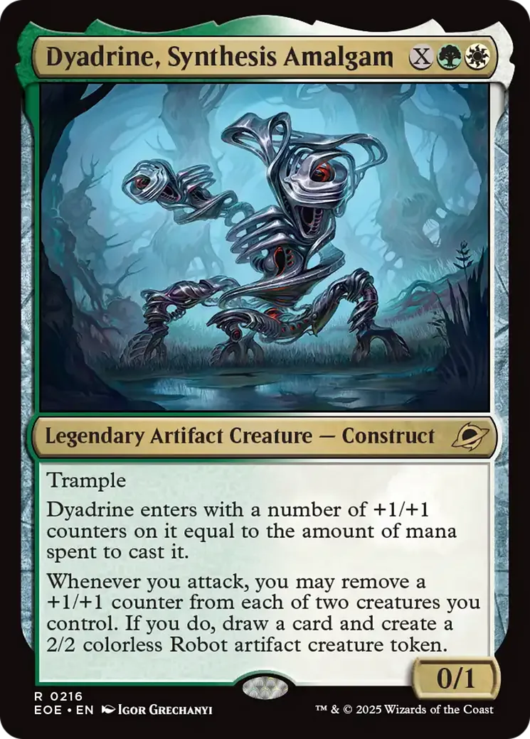 Dyadrine, amalgrame de synthèse — Edge of Eternities — Magic: The Gathering