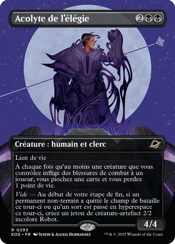 Acolyte de l'élégie — Edge of Eternities — Magic: The Gathering