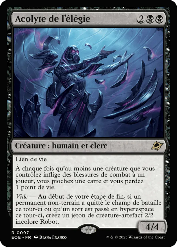 Acolyte de l'élégie — Edge of Eternities — Magic: The Gathering