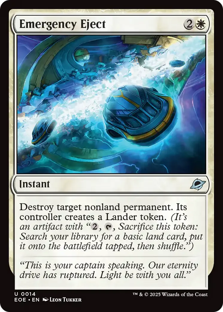 Emergency Eject — Edge of Eternities — Magic: The Gathering