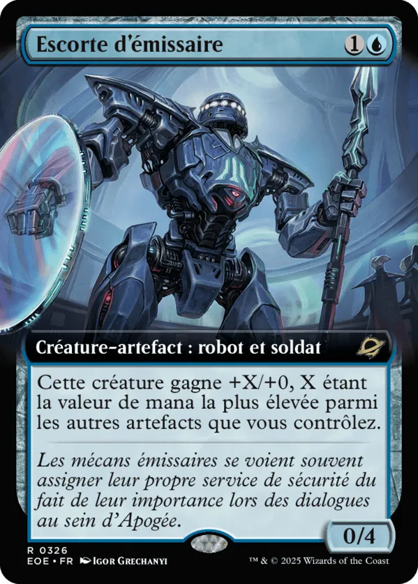 Escorte d'émissaire — Edge of Eternities — Magic: The Gathering