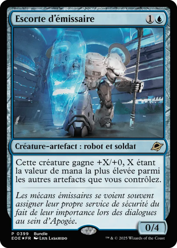 Escorte d'émissaire — Edge of Eternities — Magic: The Gathering