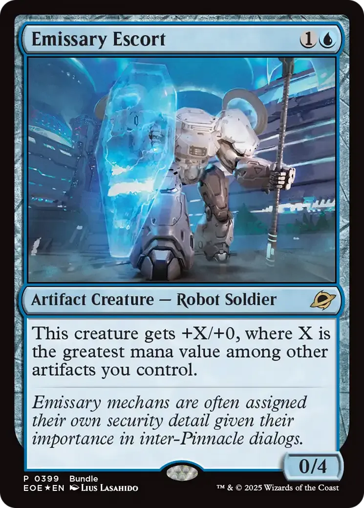 Escorte d'émissaire — Edge of Eternities — Magic: The Gathering