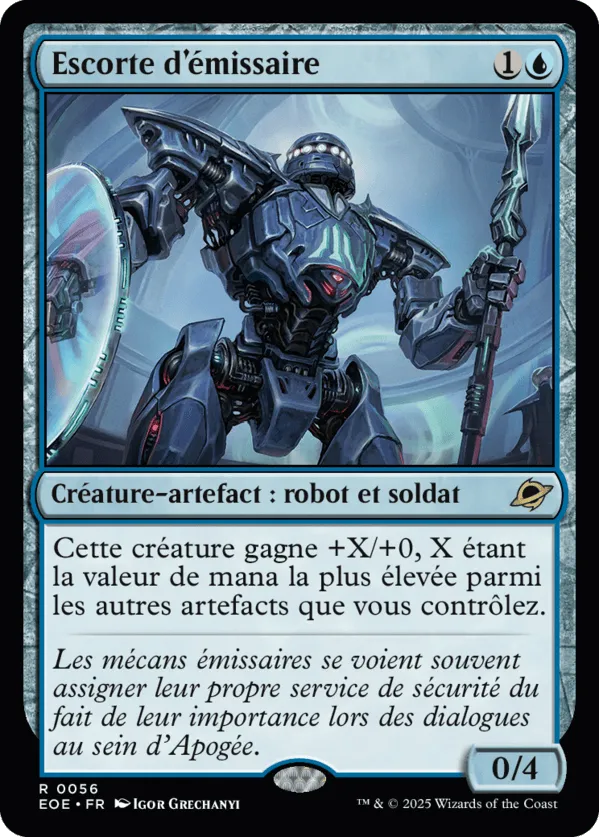 Escorte d'émissaire — Edge of Eternities — Magic: The Gathering