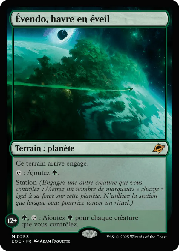Évendo, havre en éveil — Edge of Eternities — Magic: The Gathering