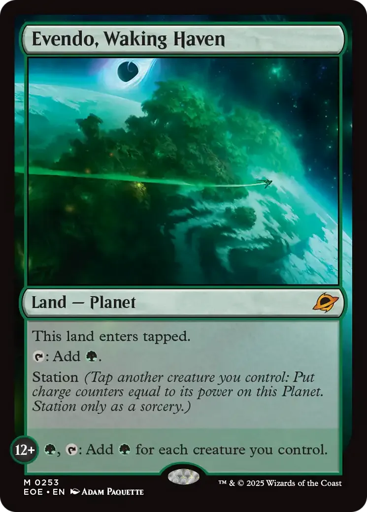 Évendo, havre en éveil — Edge of Eternities — Magic: The Gathering