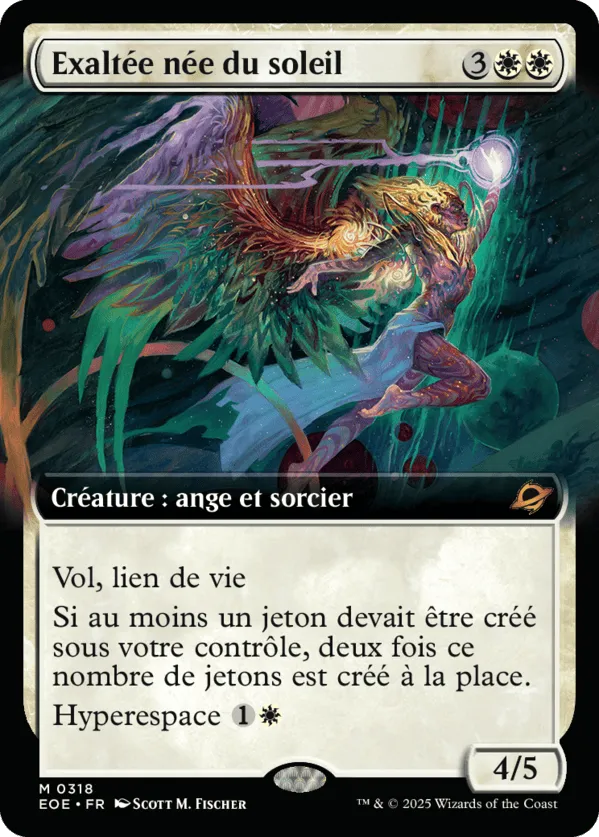 Exaltée née du soleil from Edge of Eternities - Magic: The Gathering