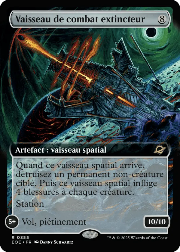 Vaisseau de combat extincteur — Edge of Eternities — Magic: The Gathering