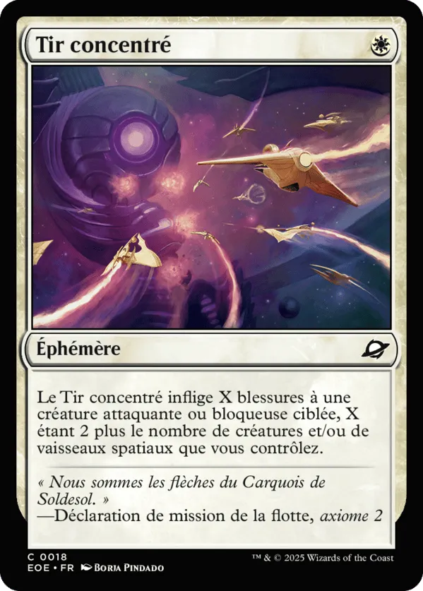 Tir concentré — Edge of Eternities — Magic: The Gathering
