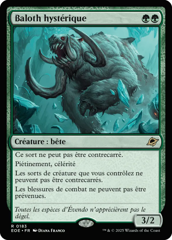 Baloth hystérique — Edge of Eternities — Magic: The Gathering