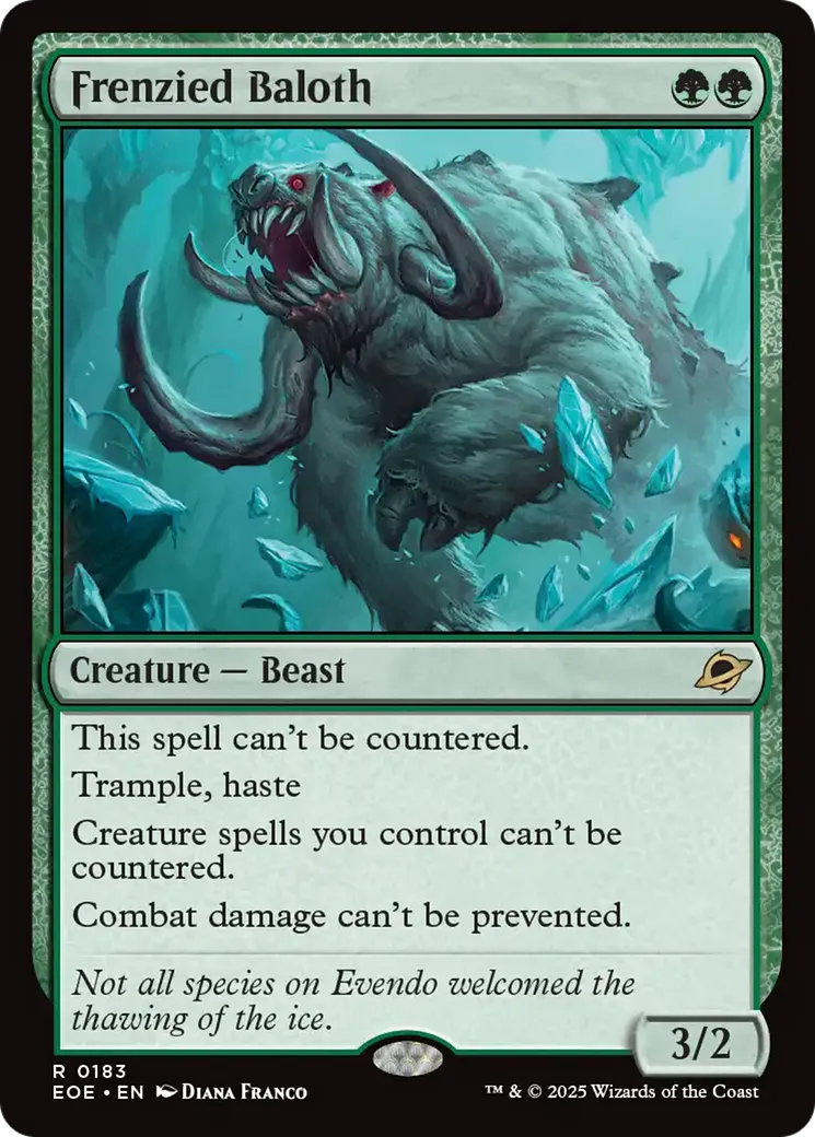 Frenzied Baloth — Edge of Eternities — Magic: The Gathering