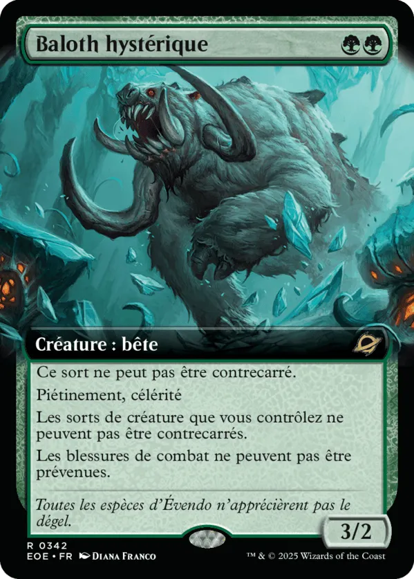 Baloth hystérique — Edge of Eternities — Magic: The Gathering