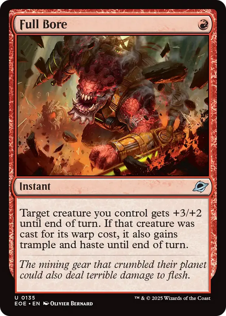 À fond de train — Edge of Eternities — Magic: The Gathering