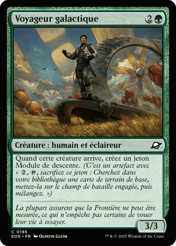 Voyageur galactique — Edge of Eternities — Magic: The Gathering