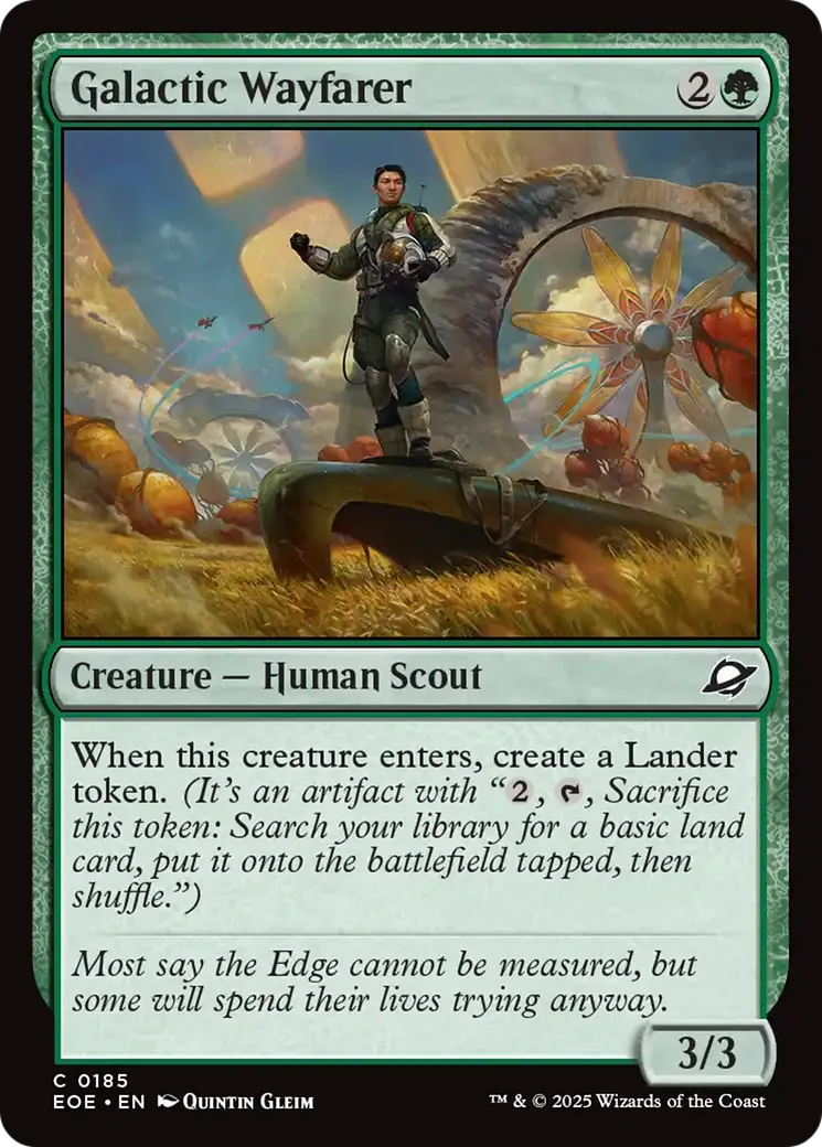 Voyageur galactique — Edge of Eternities — Magic: The Gathering