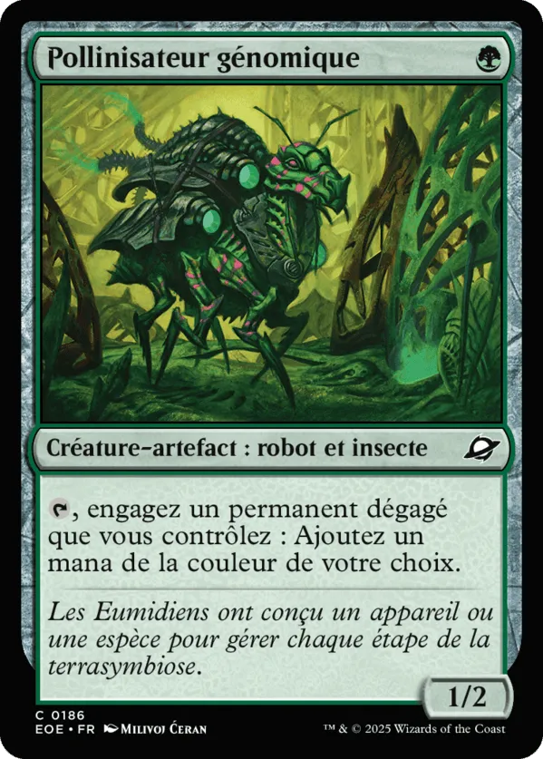 Pollinisateur génomique — Edge of Eternities — Magic: The Gathering