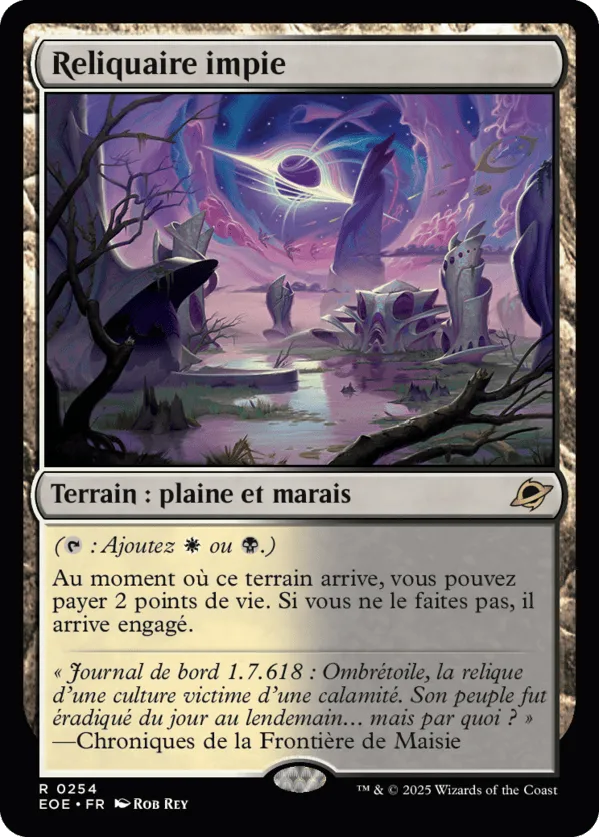 Reliquaire impie — Edge of Eternities — Magic: The Gathering