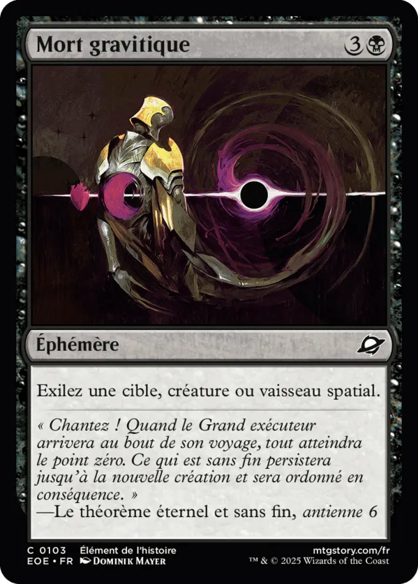 Mort gravitique from Edge of Eternities - Magic: The Gathering