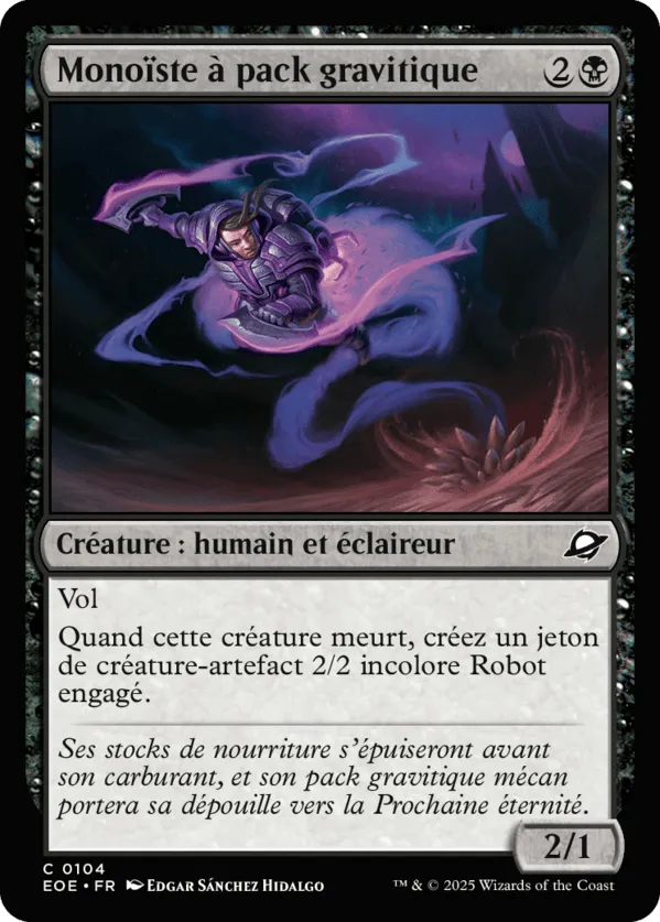 Monoïste à pack gravitique from Edge of Eternities - Magic: The Gathering